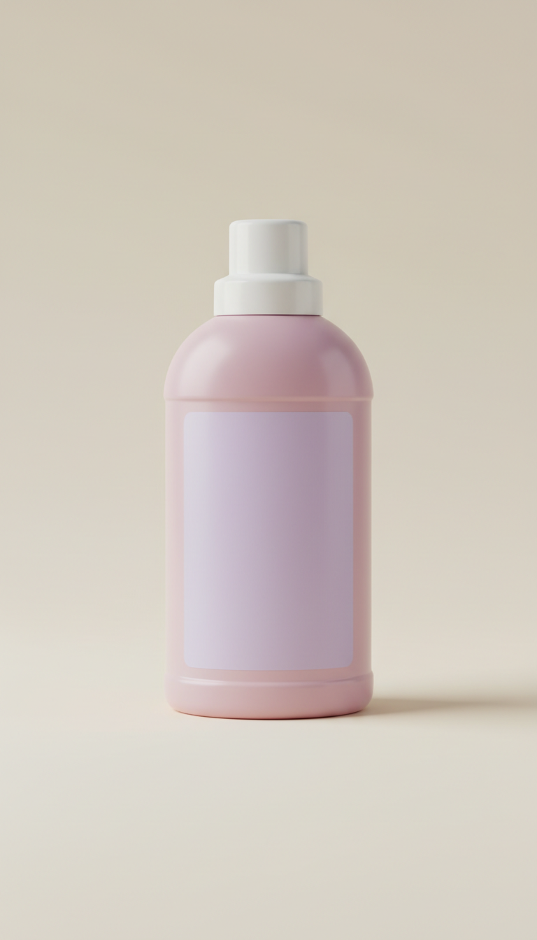 Liquid laundry detergent with lavender essence