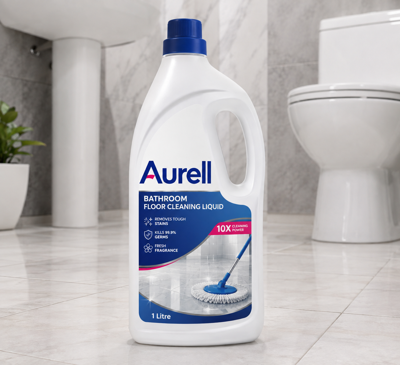Aurell Bathroom & Floor Cleaning Liquid
